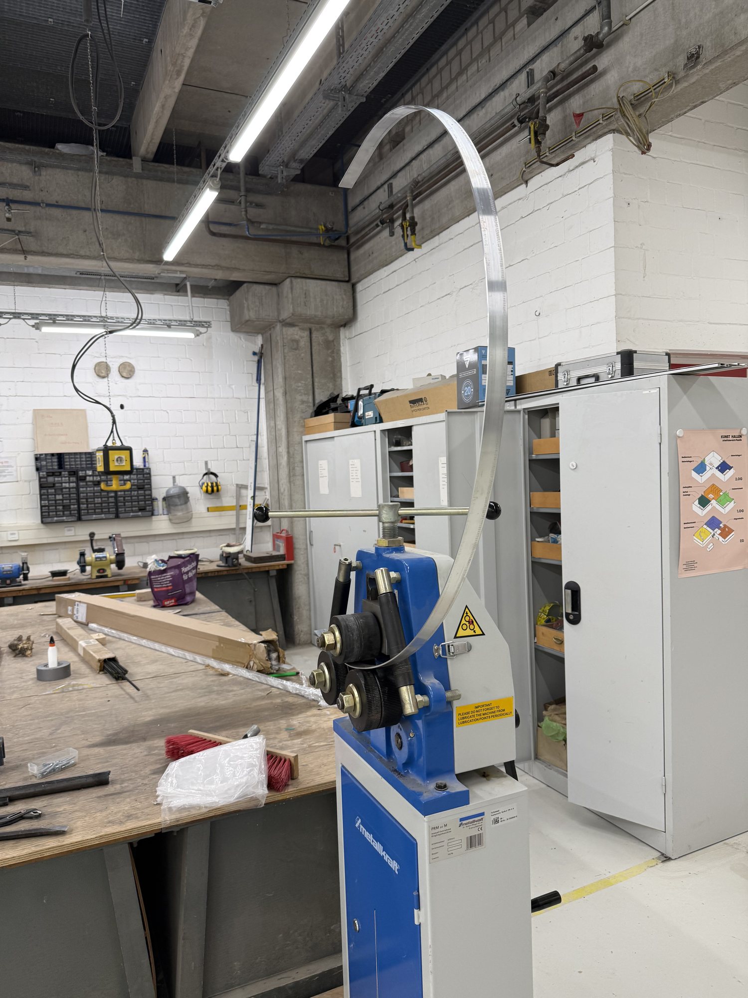 Biegen der Aluminiumprofile