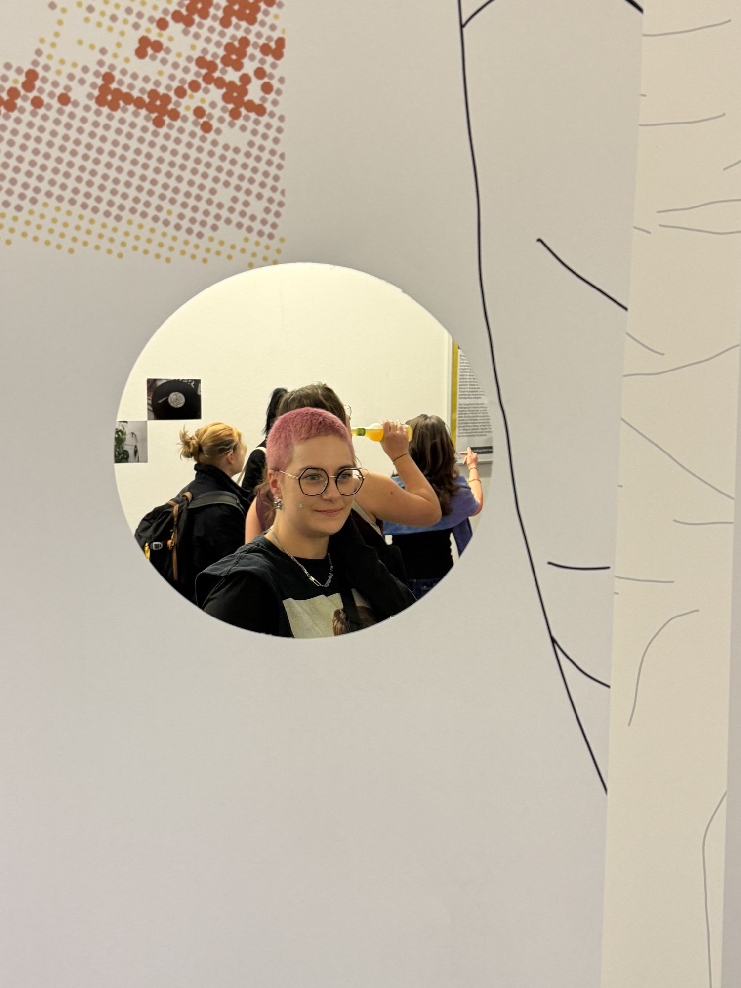 Blick durchs Cut-out